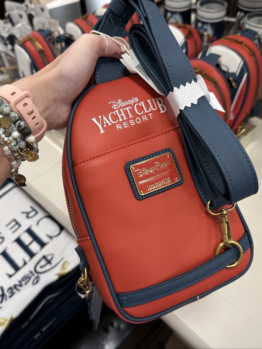 Disney’s Yacht Club Resort Loungefly Bag - Picture 2 of 4